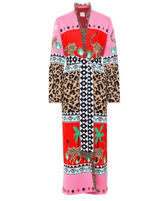 Hayley Menzies Leopardess Cotton Jacquard Duster