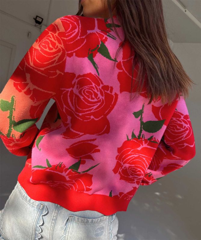 Never Fully Dressed | Rosa Forrest Floral Cardigan