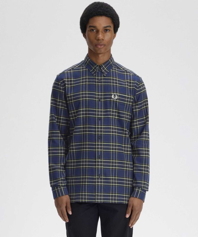 Fred Perry Brushed Twill Tartan Shirt