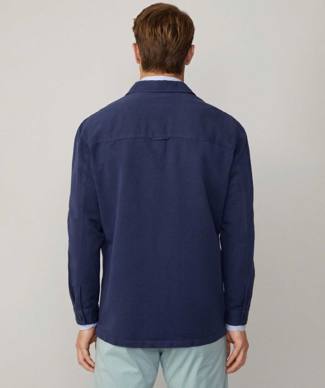 Hackett Cotton Linen Overshirt
