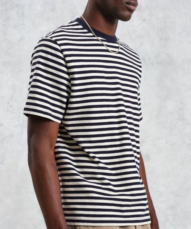Wax London Jolt Stripe Dean T-Shirt