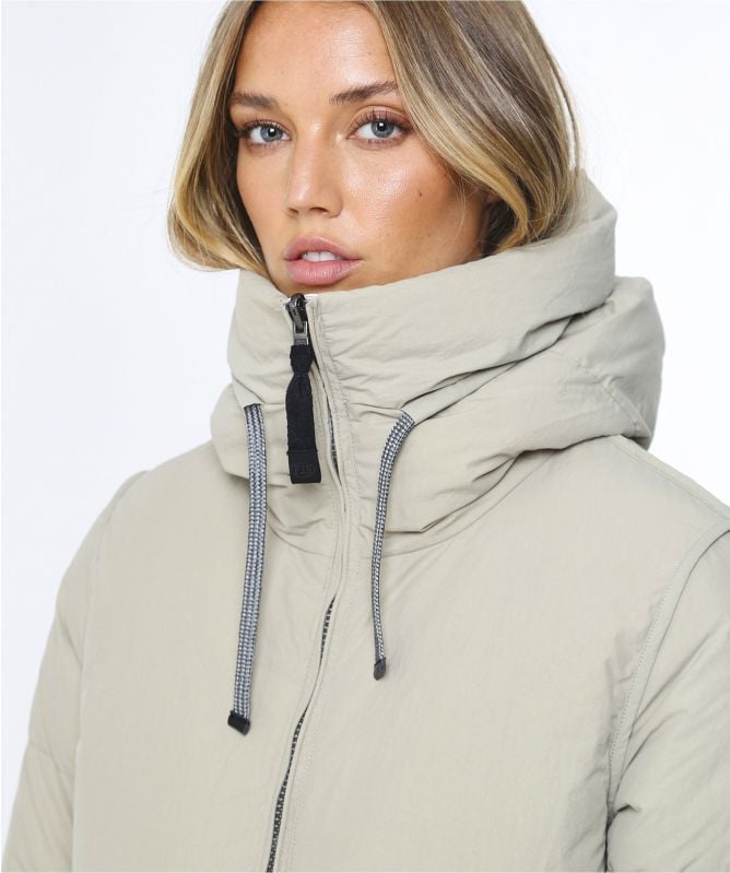 Parajumpers White Reversible Sleeping Bag Coat | Jules B