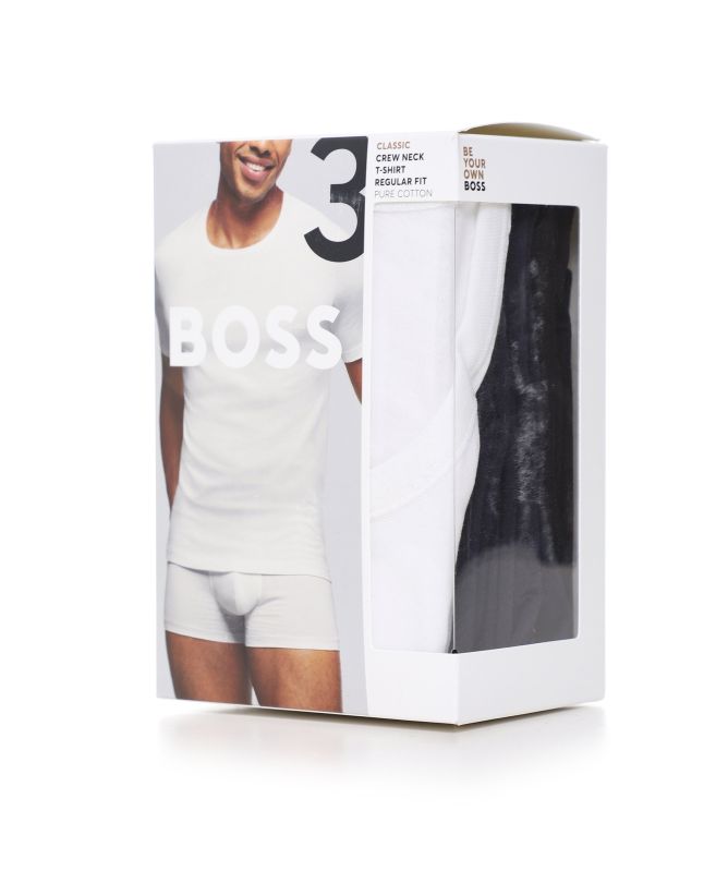 BOSS Regular Fit T Shirts 3 Pack Jules B