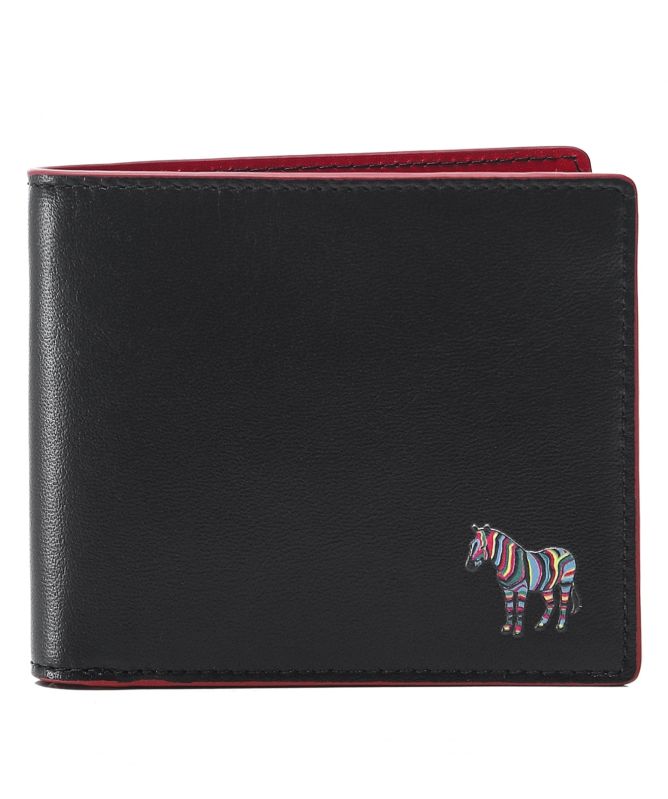 Paul Smith Leather Zebra Billfold Wallet