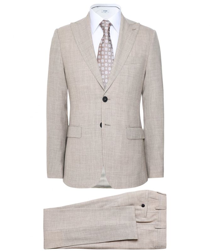 Pal Zileri Linen Blend Two Piece Suit