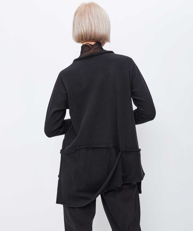 Manesera Drape Hem Jumper
