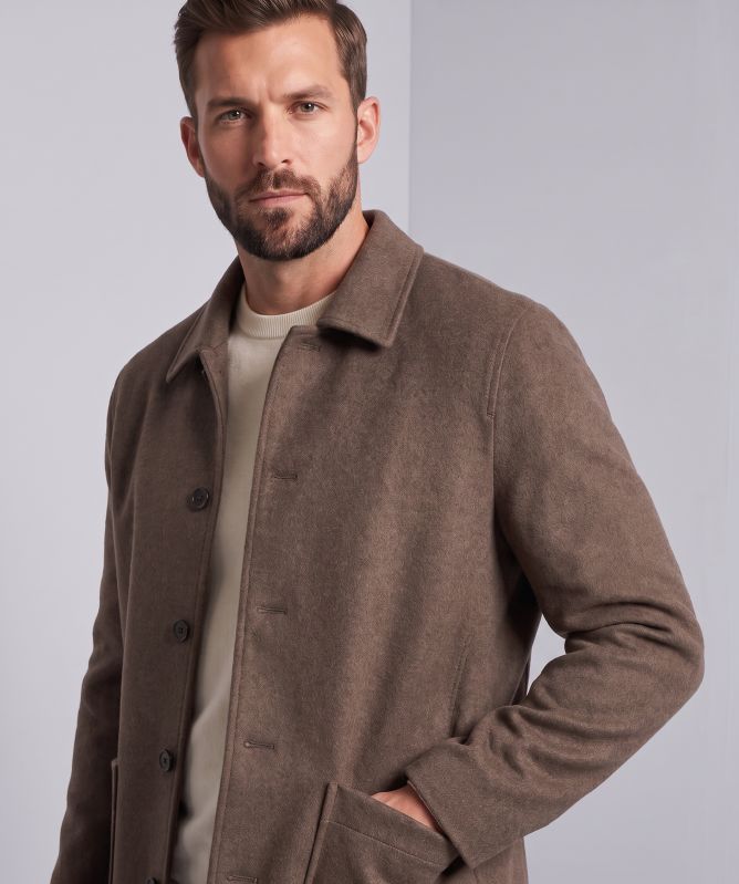 Profuomo Wool Basic Overshirt