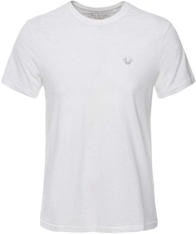 True Religion Crew Neck Iridescent Logo T-Shirt