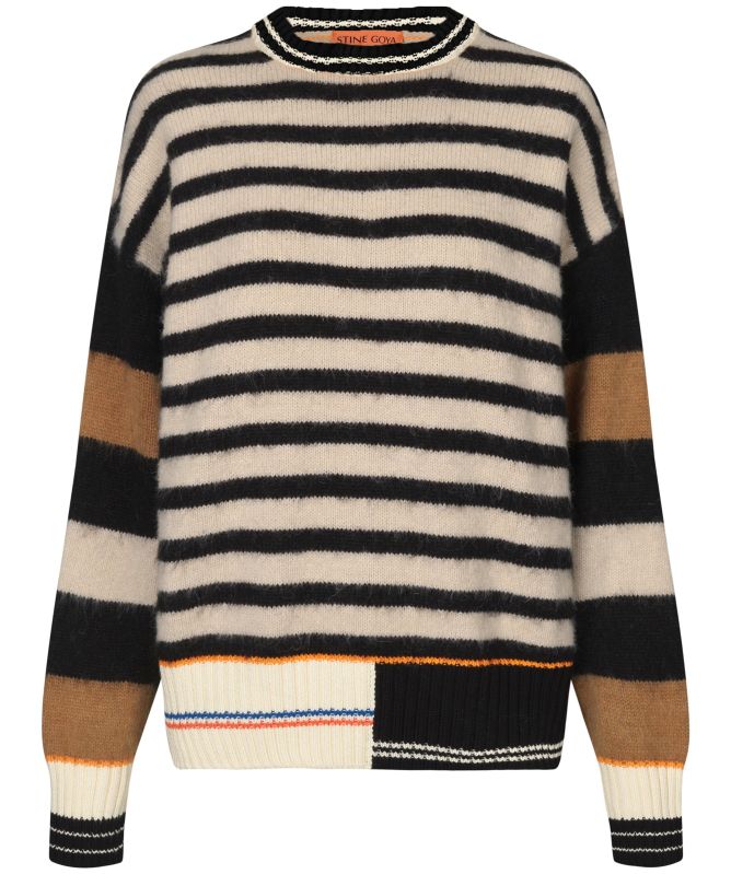 Stine Goya Shea Alpaca Striped Jumper