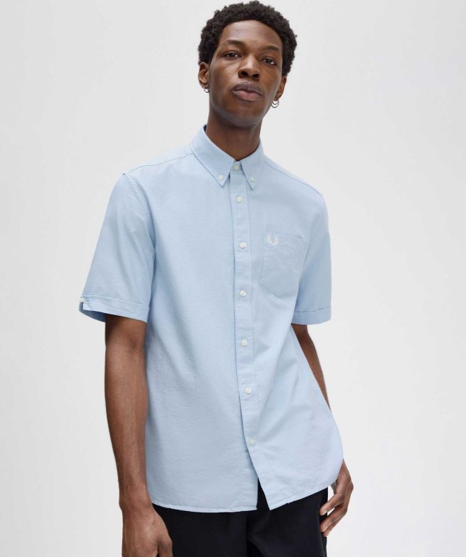Fred Perry Short Sleeve Oxford Shirt