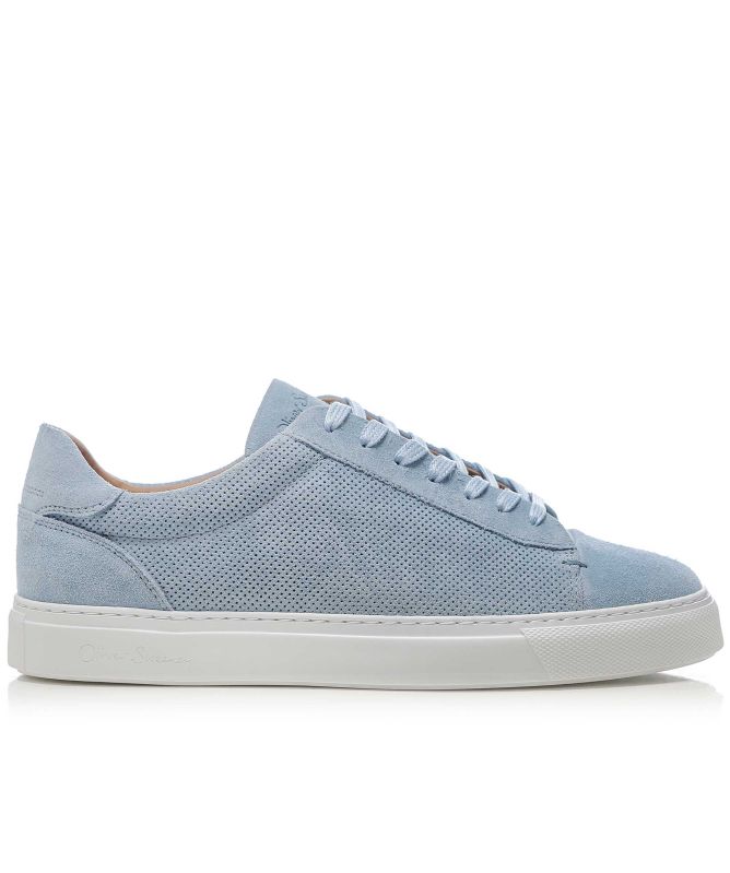 Oliver Sweeney Almada Perforated Calf Suede Trainers