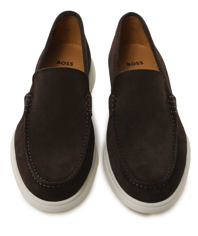 BOSS Suede Sienne Loafers