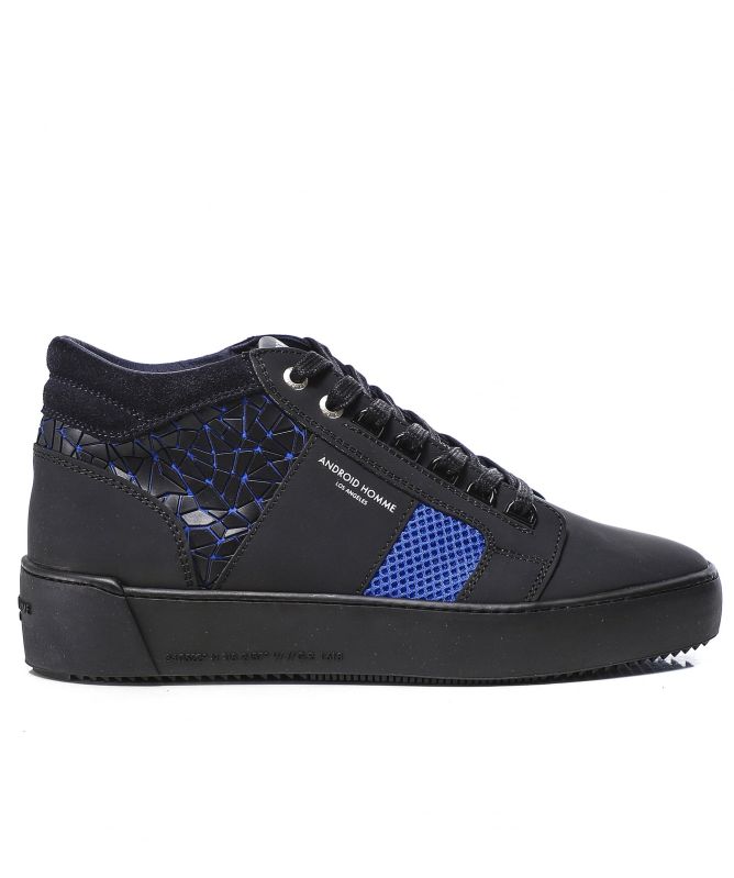 Android Homme Rubber Mosaic Propulsion Mid Geo Trainers
