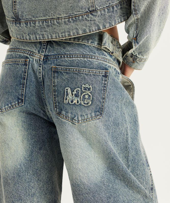 Me369 Cosmic Belted Jeans