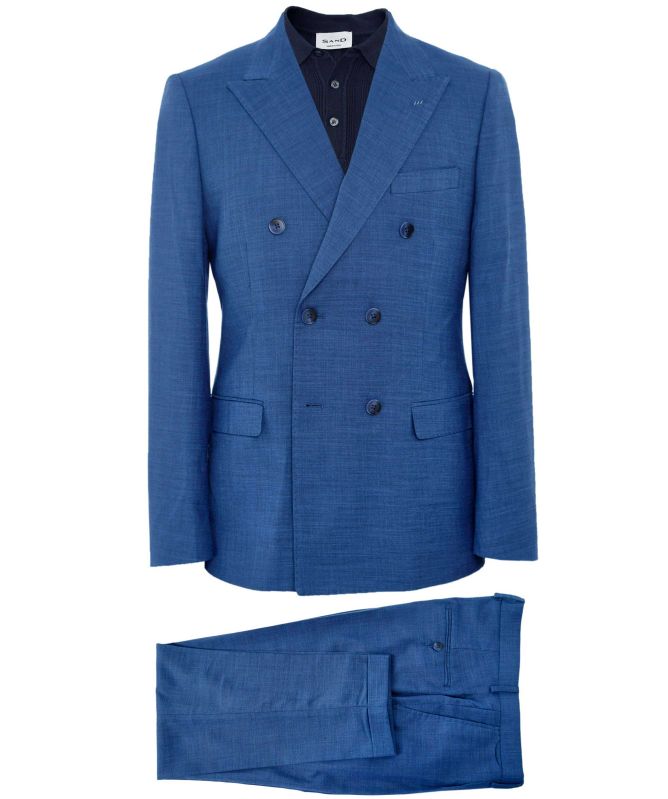 Seinse Slim Fit Double Breasted Suit