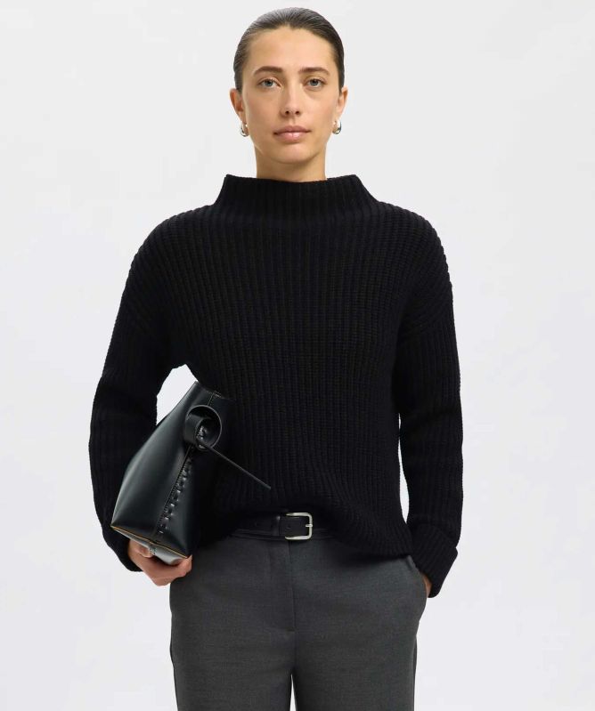 Selected Selma Ribbed Jumper