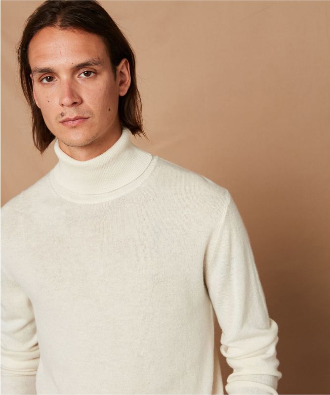 Hartford Wool Cashmere Roll Neck Jumper