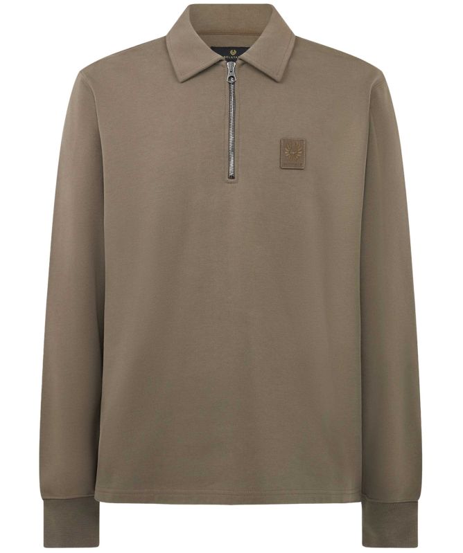 Belstaff Collared Curator Sweatshirt