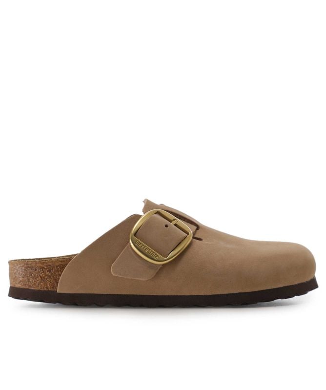 Birkenstock Boston コルクブラウン 39 Birkenstock Sandcastle Boston Big Buckle Clogs