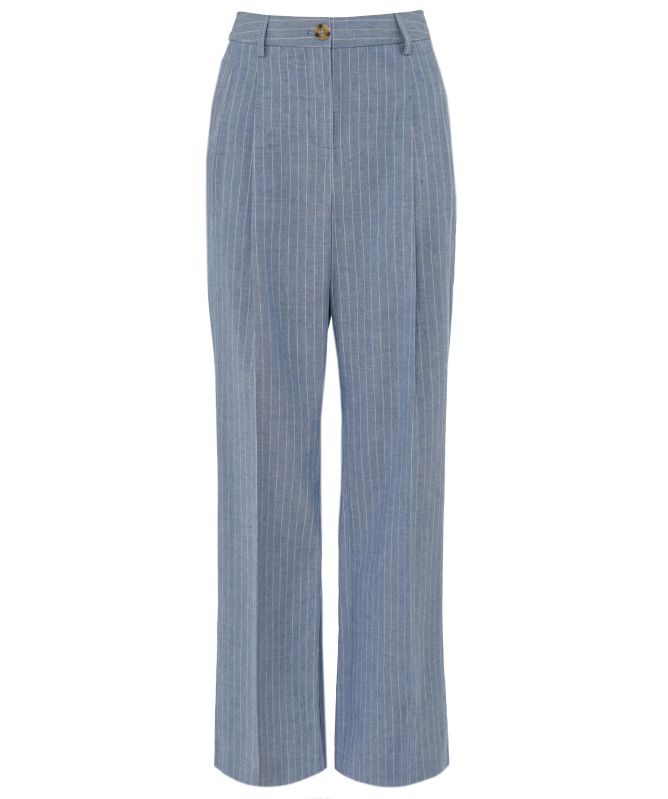 Paul Smith Pinstripe Pleat Trousers