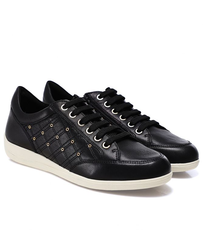 Geox Leather Myria Trainers