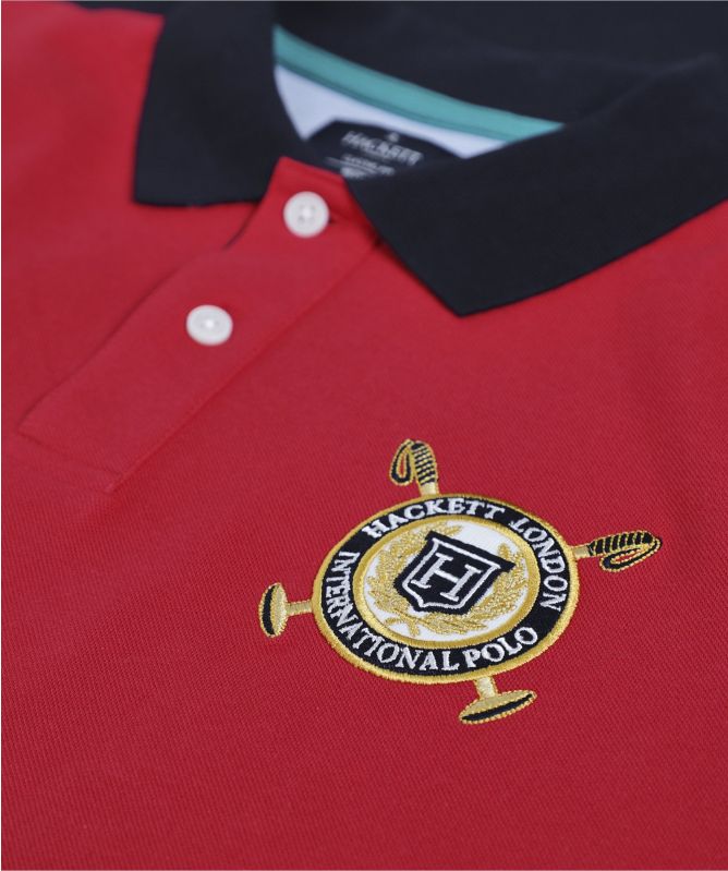 Hackett Classic Fit Reverse Sash Polo Shirt