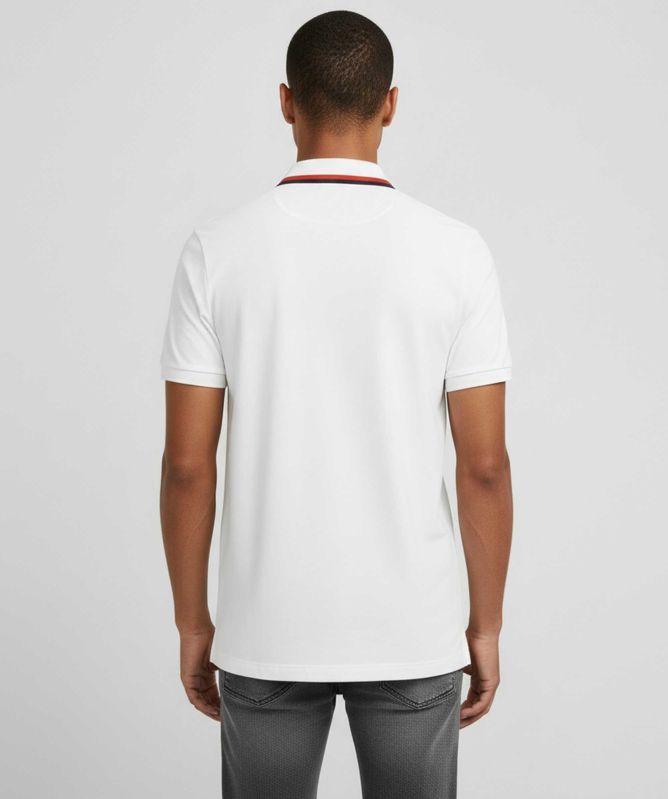 Paul Smith Tipped Zip Neck Polo Shirt