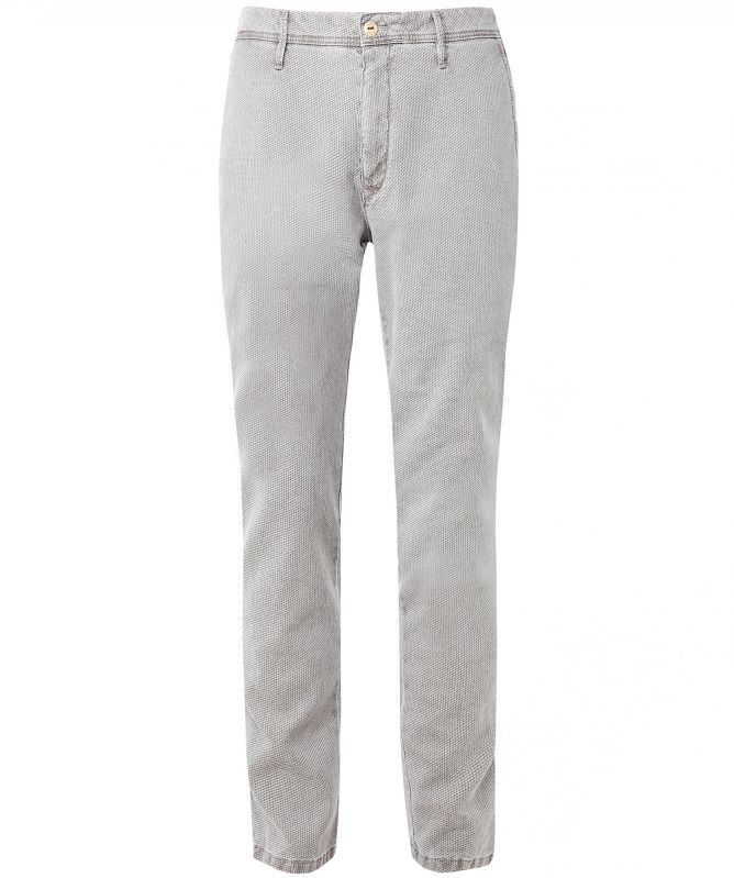 MMX Slim Fit Woven Textured Lupus Trousers