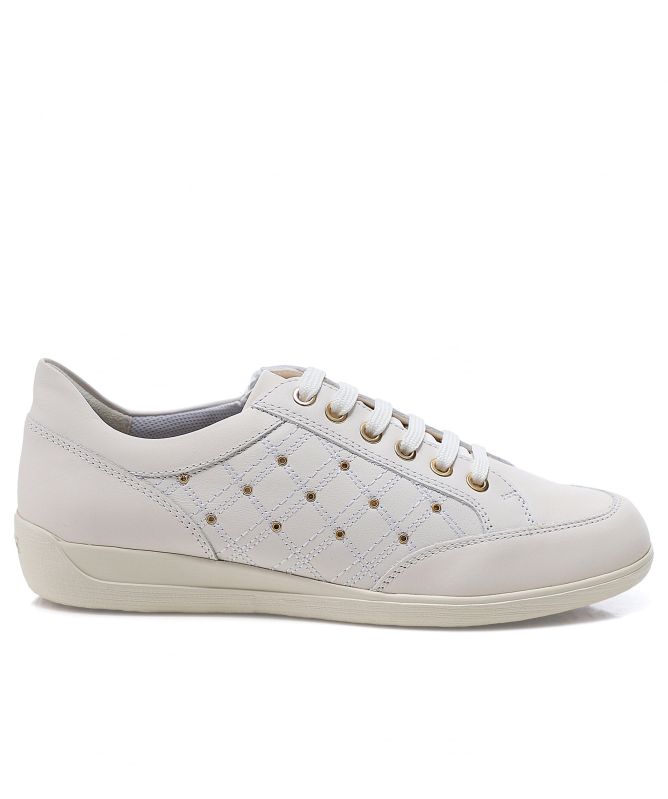 Geox Leather Myria Trainers