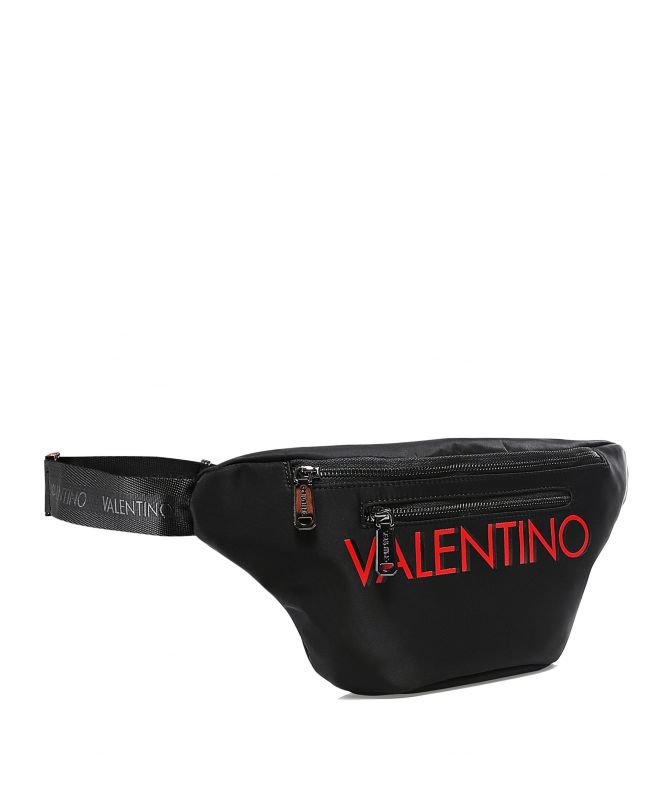 valentino bags ash logo crossbody bag