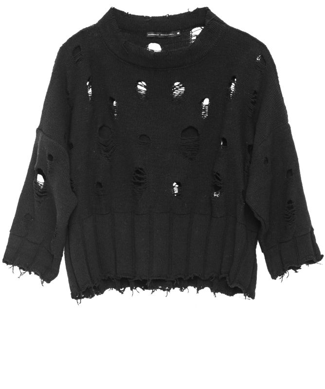 Lurdes Bergada Margarita Cropped Jumper