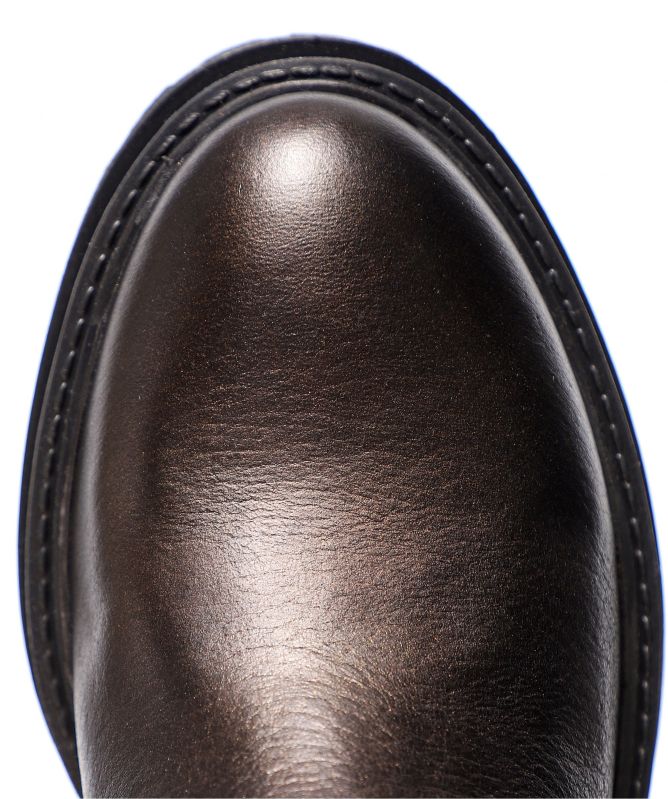 Geox Iridea Leather Ankle Boots