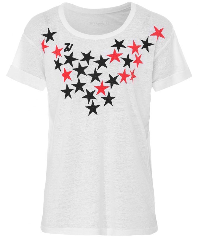 Zadig and Voltaire Anya Stars T-Shirt