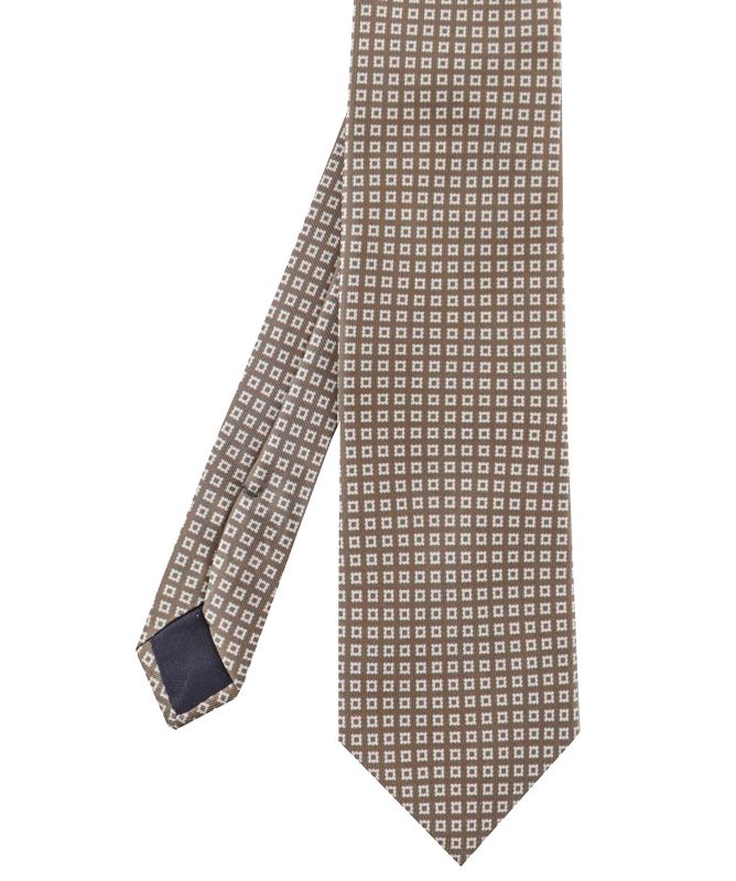 Amanda Christensen Silk Micro Square Tie