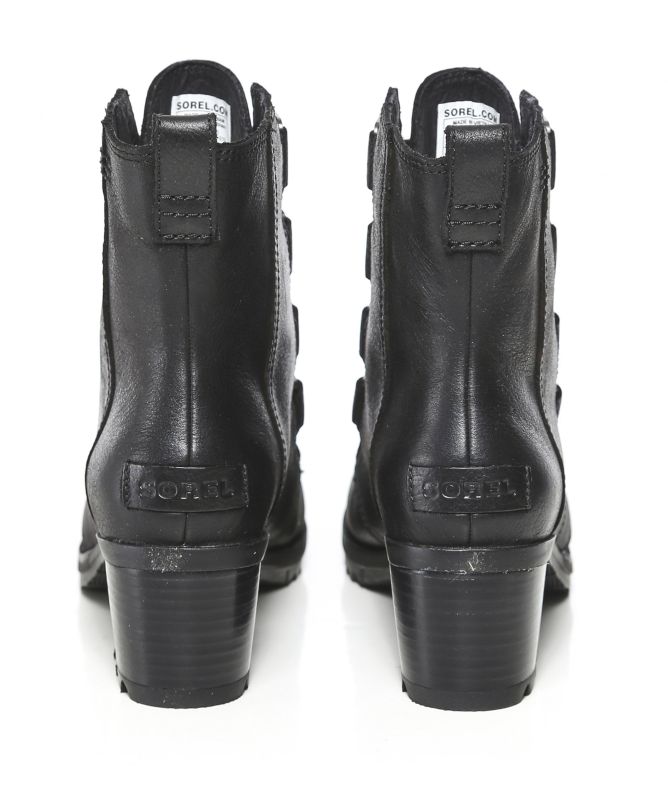 Sorel Cate Leather Lace Ankle Boots