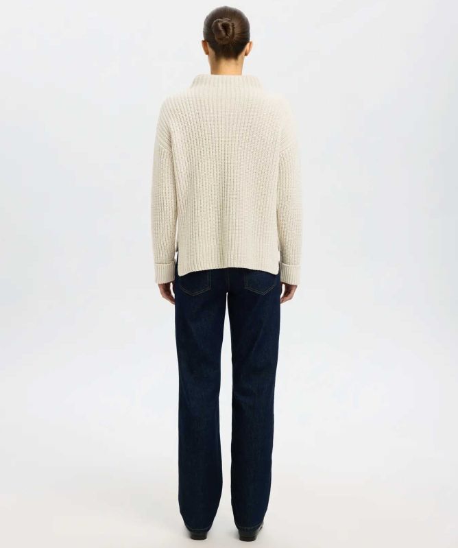 Selected Selma Ribbed Jumper