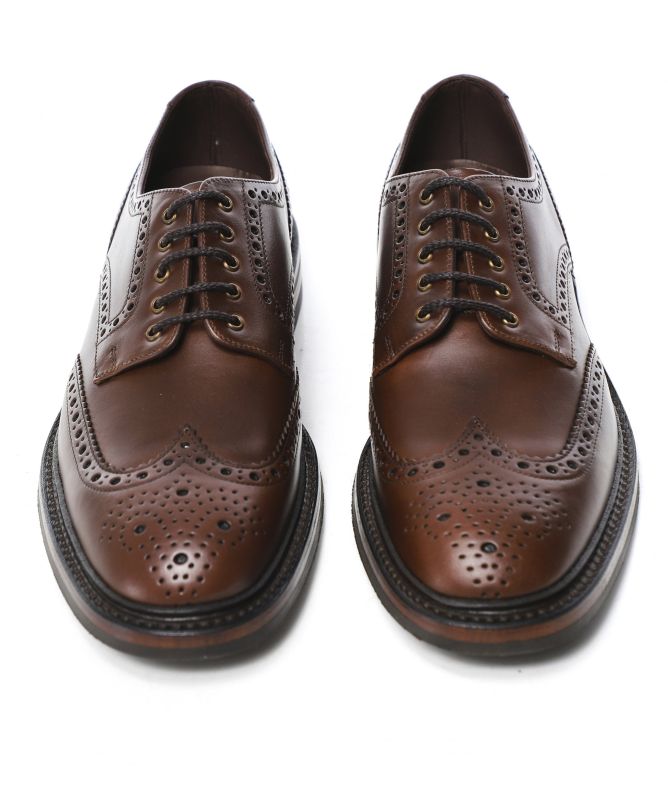 Loake Brown Leather Chester Brogues 