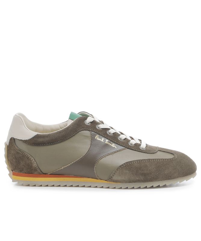 Paul Smith Khaki Chilly Trainers