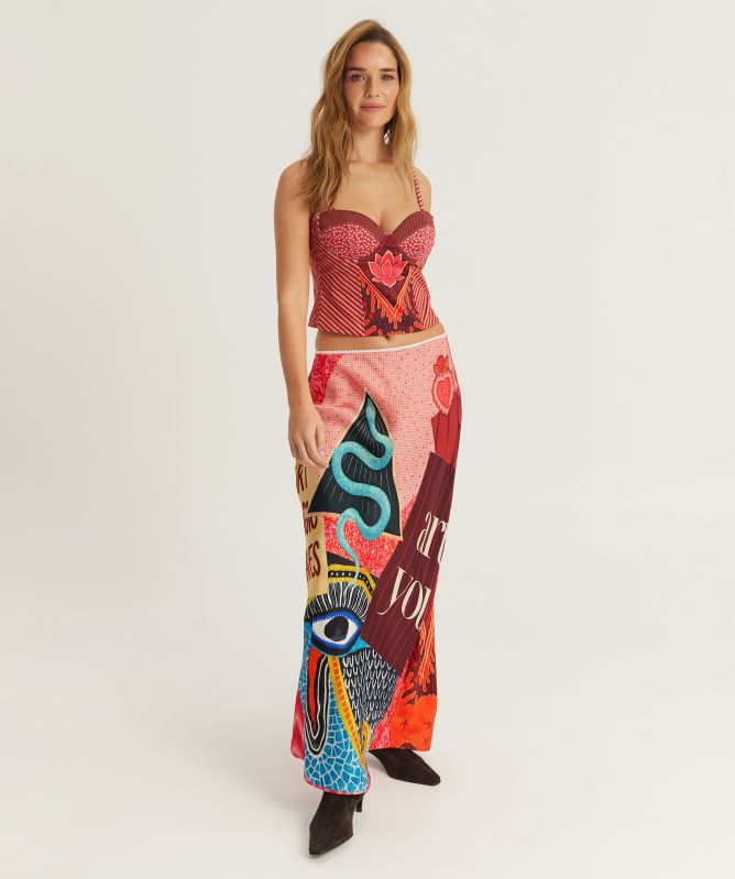 Me369 Blakely Slip Skirt