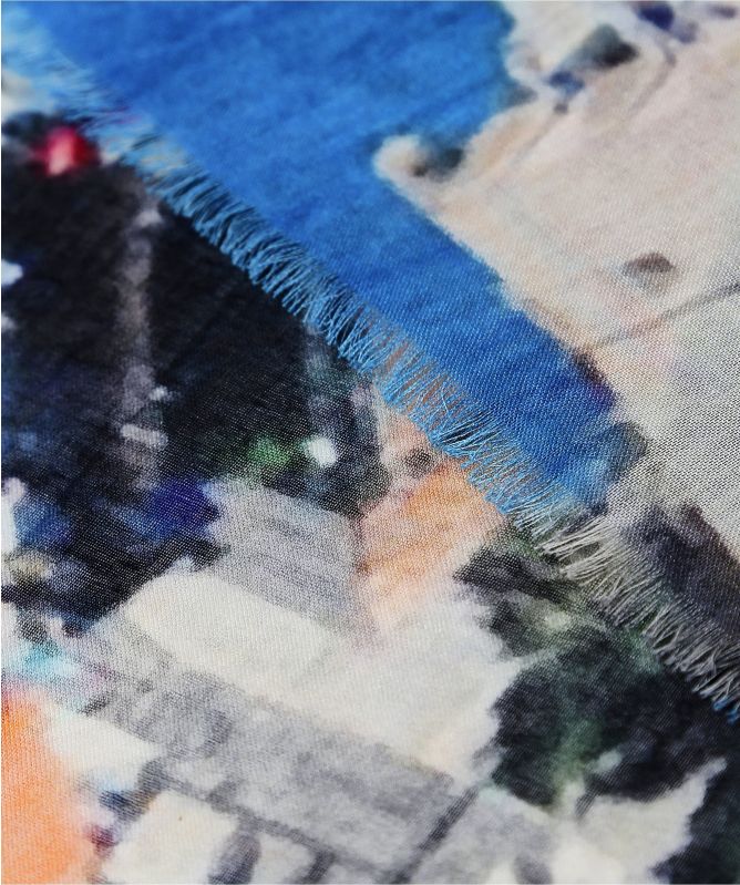 Ahujasons Dubrovnik Print Scarf