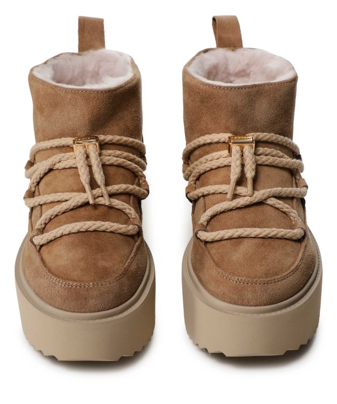 INUIKII Classic Low Platform Boots