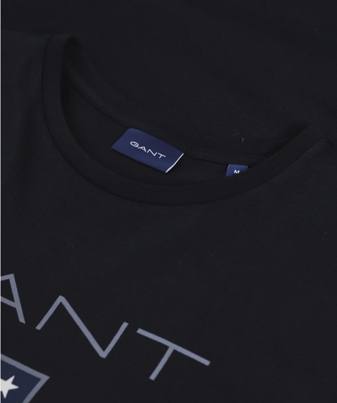 Crew Neck Shield Logo T-Shirt