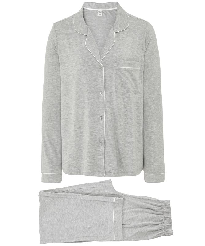 Chelsea Peers Modal Long Button Up Pyjamas