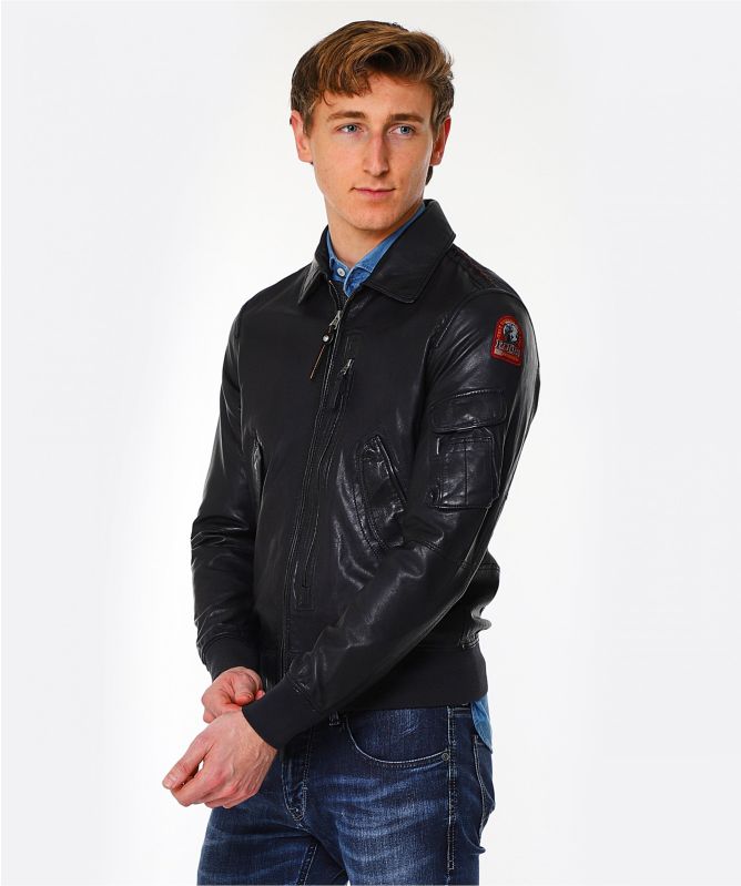 Parajumpers Leather Brigadier Jacket