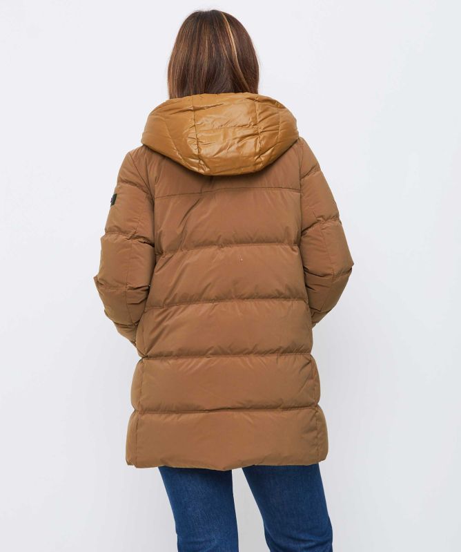 Peuterey Contrasting Hood Down Jacket