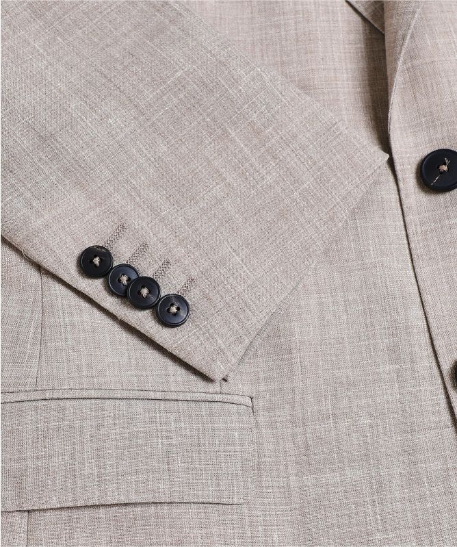 Pal Zileri Linen Blend Two Piece Suit
