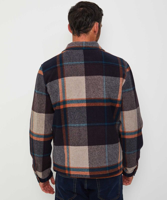 Paul Smith Wool Check Harrington Jacket