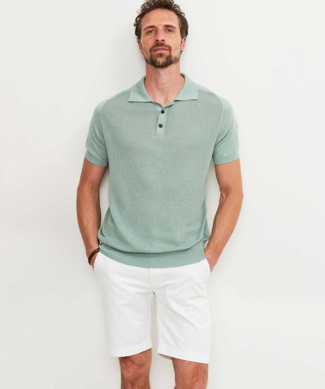 Tシャツ・カットソー Pal Zileri SS25 Knitted polo shirt (9A3M0M316PM740 01) Men's knitted polo shirts
