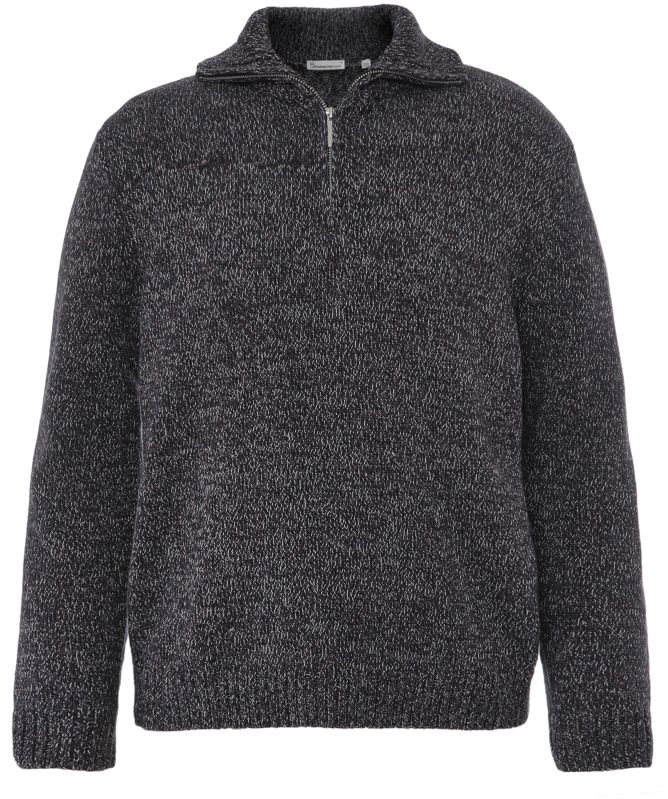 Knowledge Cotton Quarter Zip Sweater