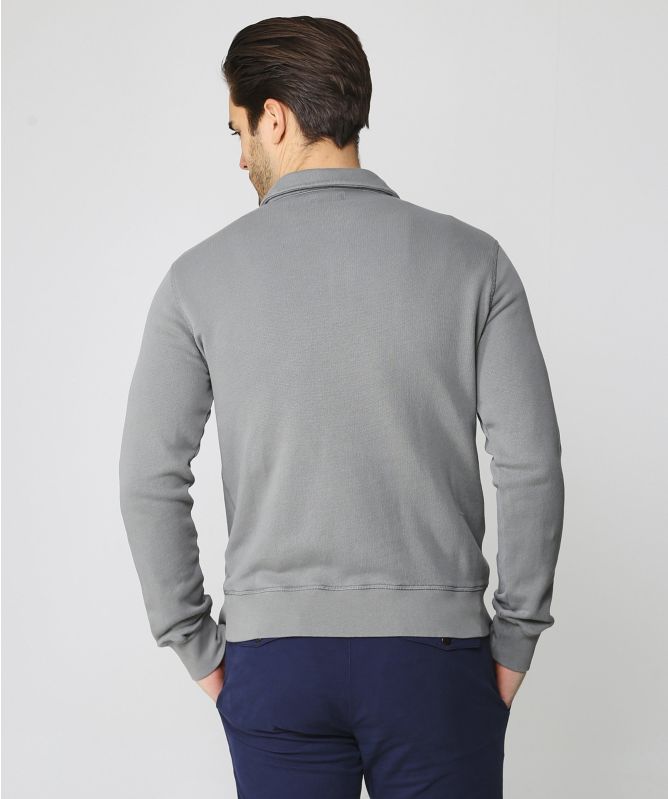 Hartford Zip Placket Sweatshirt